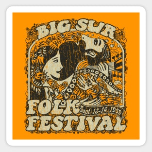 Big Sur Folk Festival 1969 Magnet